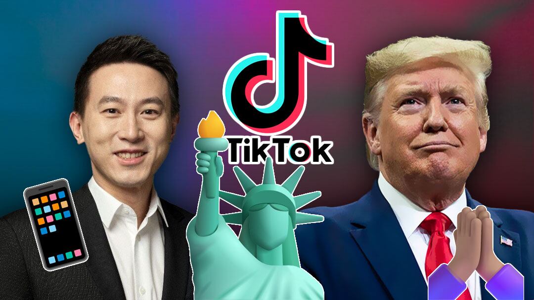 Shou Zi Chew, CEO de TikTok, agradeció a Donald Trump por defender la libertad en Estados Unidos