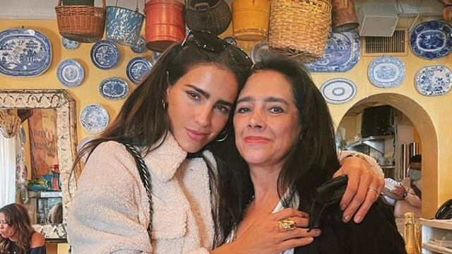Bárbara de Regil y su mamá Bárbara Alfaro.