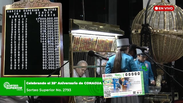 Resultados Sorteo Superior 2793 de Lotería Nacional: ganadores de hoy 26 de diciembre 2024