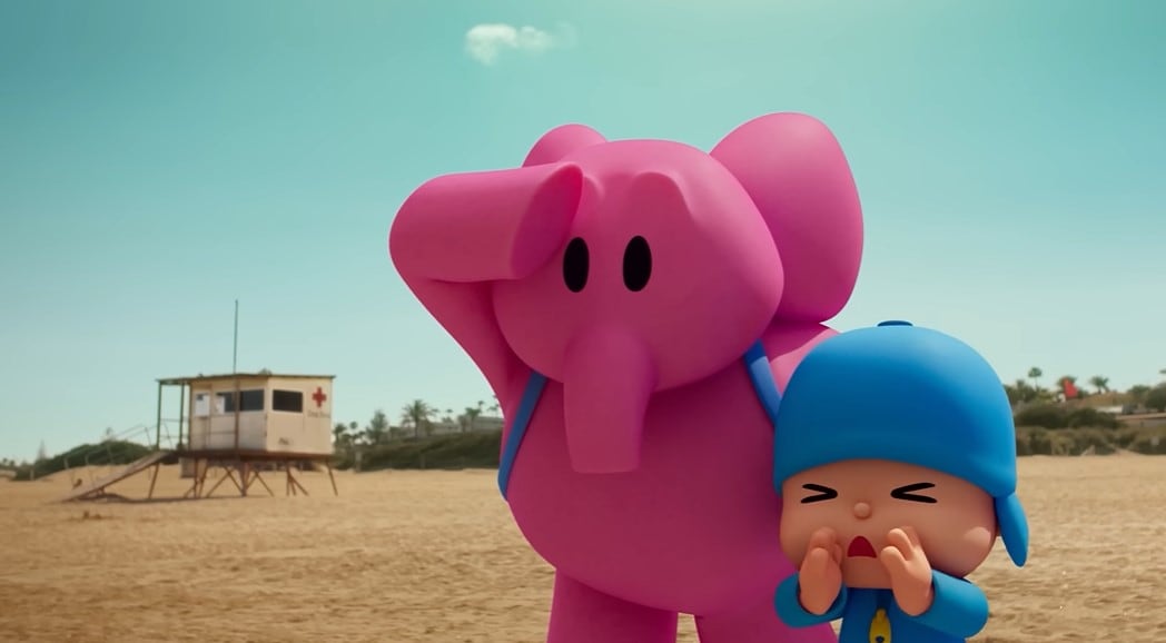 Pocoyó conoce el mundo real