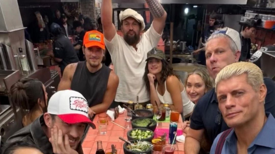 Captan al elenco de Street Fighter: La Película cenando tacos en CDMX