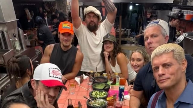 Captan al elenco de Street Fighter: La Película cenando tacos en CDMX