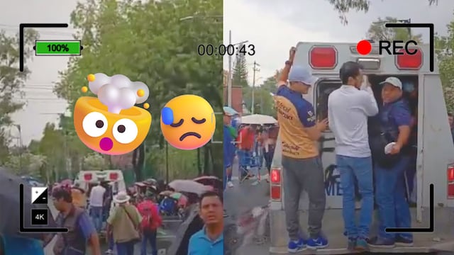 CNTE usó una ambulancia para evadir operativo durante protestas en CDMX