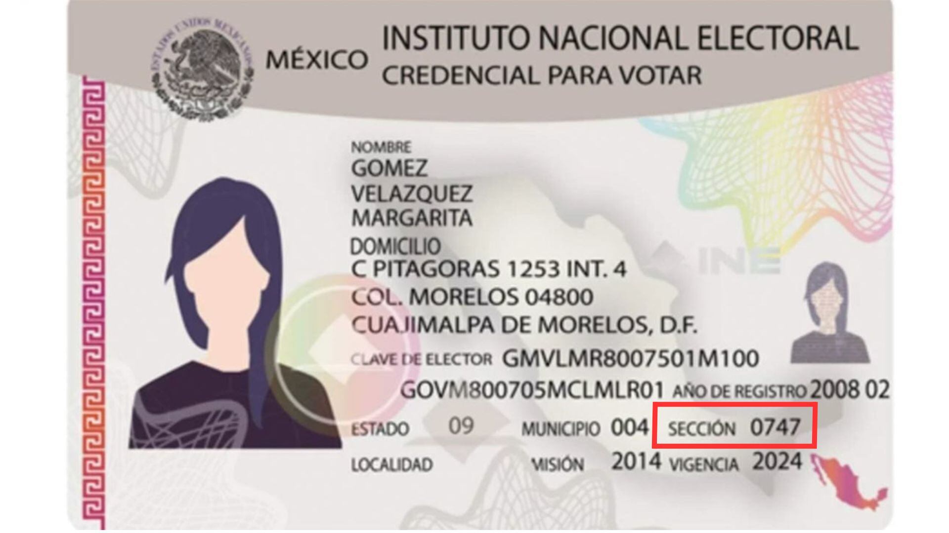 Dónde localizar la sección en el INE