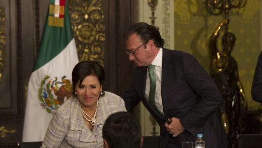 Luis Videgaray dice que Rosario Robles miente
