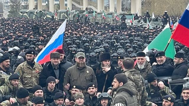 Fuerzas armadas de Chechenia listas para apoyar a Rusia contra Ucrania/Twitter