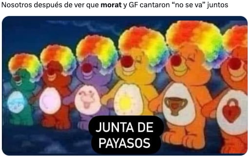 Memes de la colaboración entre Morat y Grupo Frontera tras cantar 'No se va'