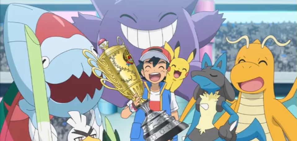 Ash Ketchum ganó un campeonato después de 25 años