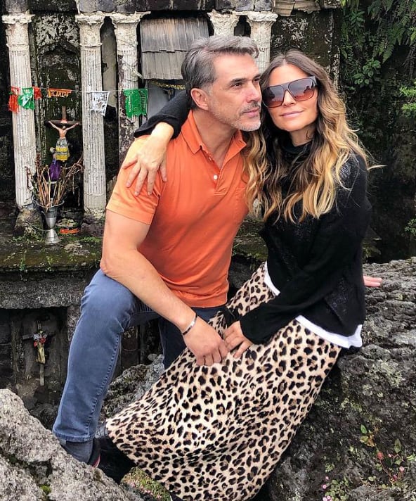 Sergio Mayer e Issabela Camil