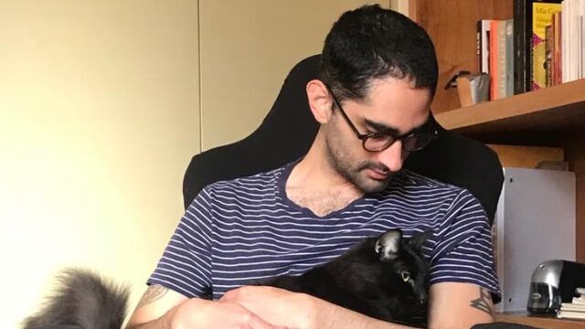 Danush Montaño y el gatito