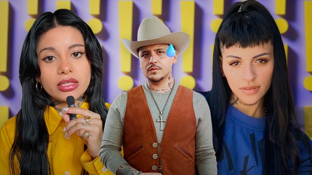 Dagna Mata previno a Christian Nodal sobre comparaciones con Cazzu