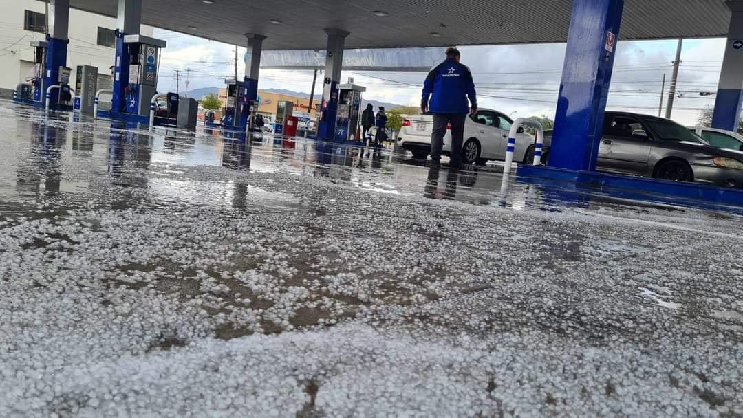 Granizada en Hermosillo