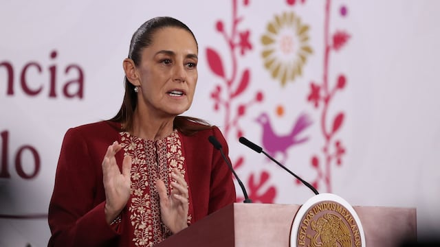 Claudia Sheinbaum, presidenta de México.
