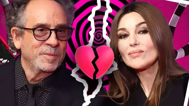 Tim Burton y Monica Bellucci confirman su separación