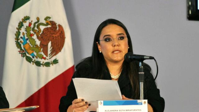 Alejandra Sota Mirafuentes, exvocera de de Felipe Calderón