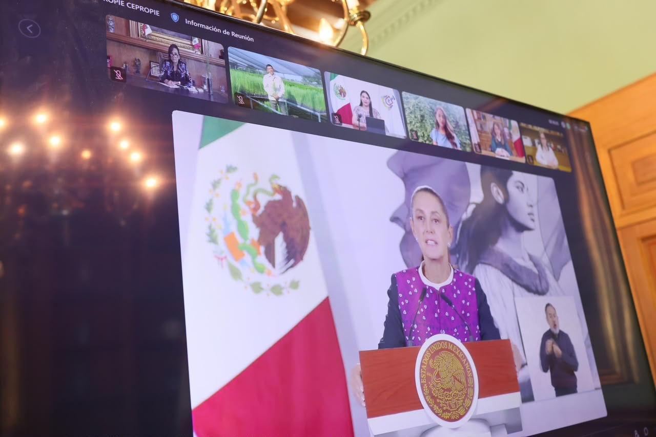 Lorena Cuéllar anuncia reforestación de más de 80 mil árboles en Tlaxcala.