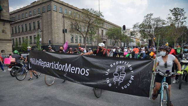 Repartidores contra impuesto del 2% por el uso de las calles