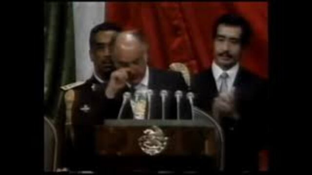 No pudo evitar las lágrimas cuando juró defender la economía nacional