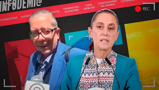 Error en Infodemia: Villamil niega regaño de Sheinbaum