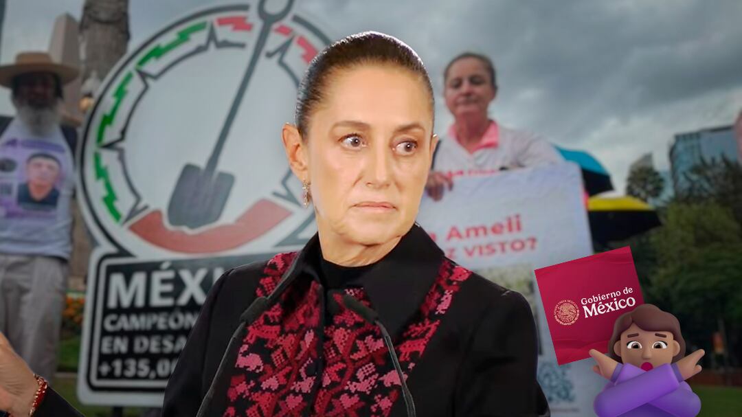 Sheinbaum niega participación del Gobierno federal en el retiro del antimonumento de desaparecidos en CDMX