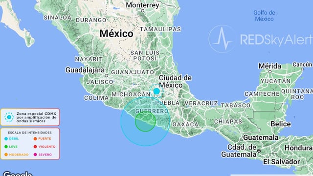 Sismo en Guerrero