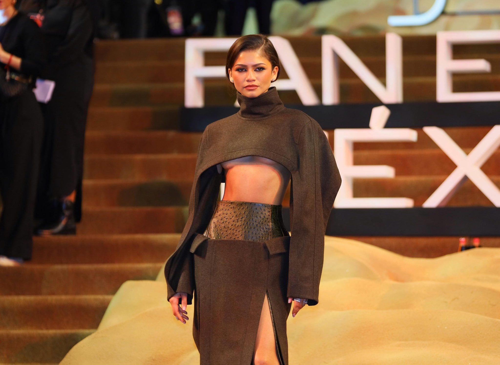 Zendaya en el evento de Dune 2 en CDMX