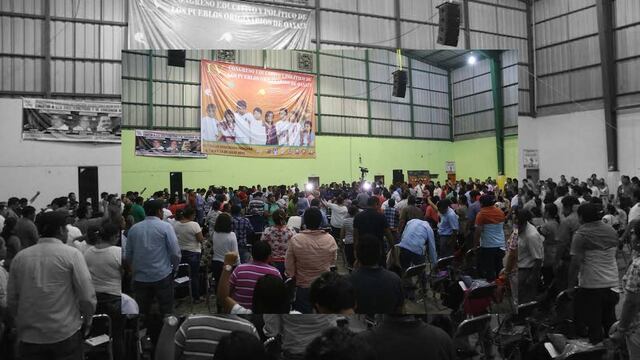 Asamblea de la Sección 22 de la CNTE