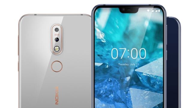 El nuevo Nokia 7.1.