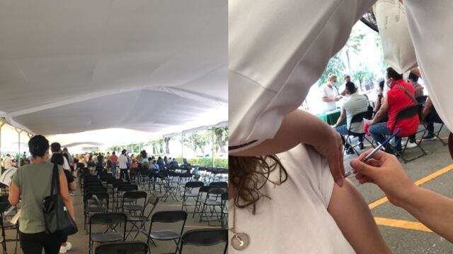 Vacunan al personal de Canal Once