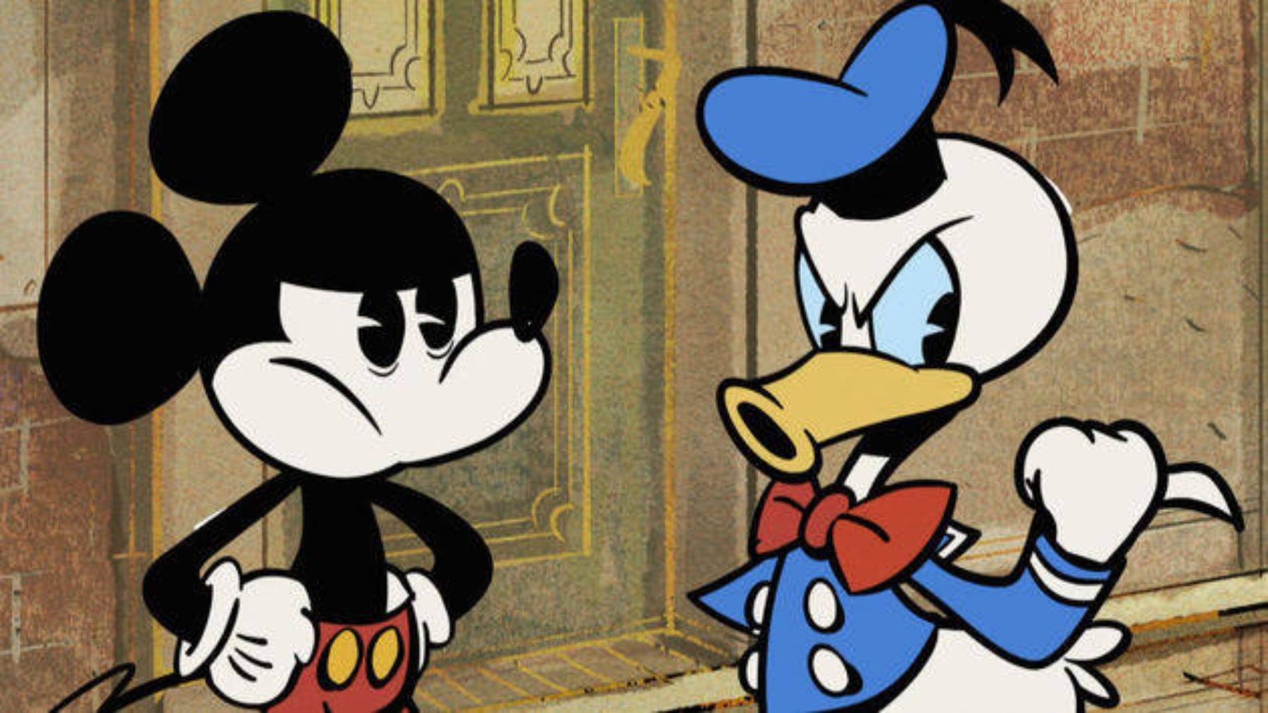 Mickey Mouse y Pato Donald