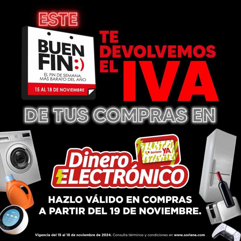 Recibe bonificaciones en tu tarjeta Soriana Ya.