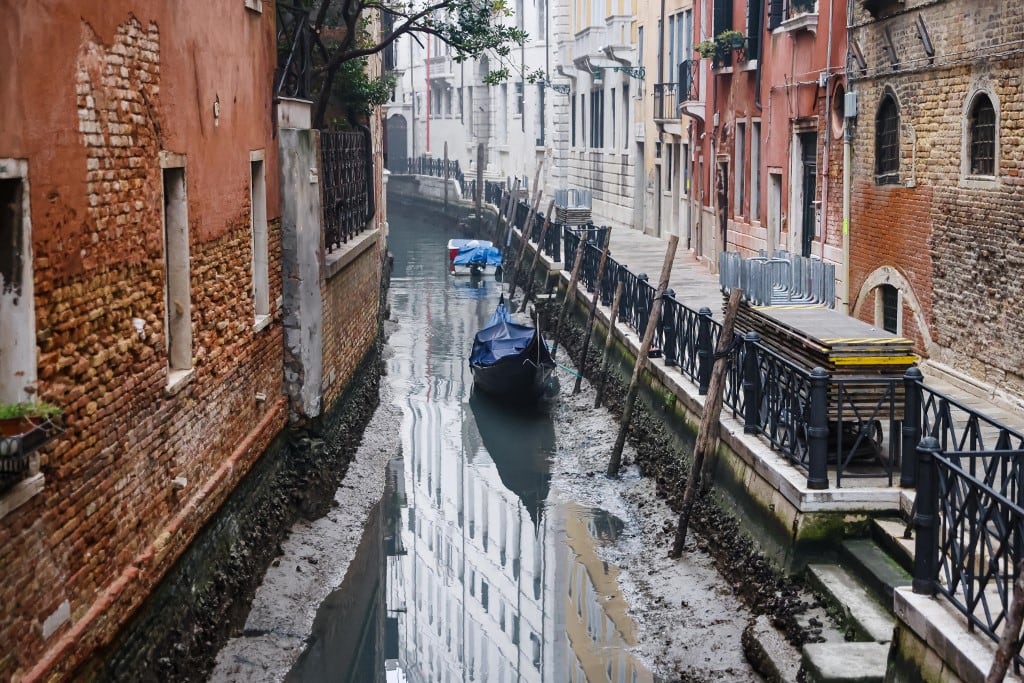 Canales de canales de Venecia