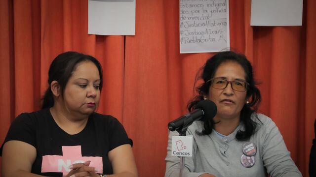 Lorena Gutiérrez, mamá de Fátima Quintana.