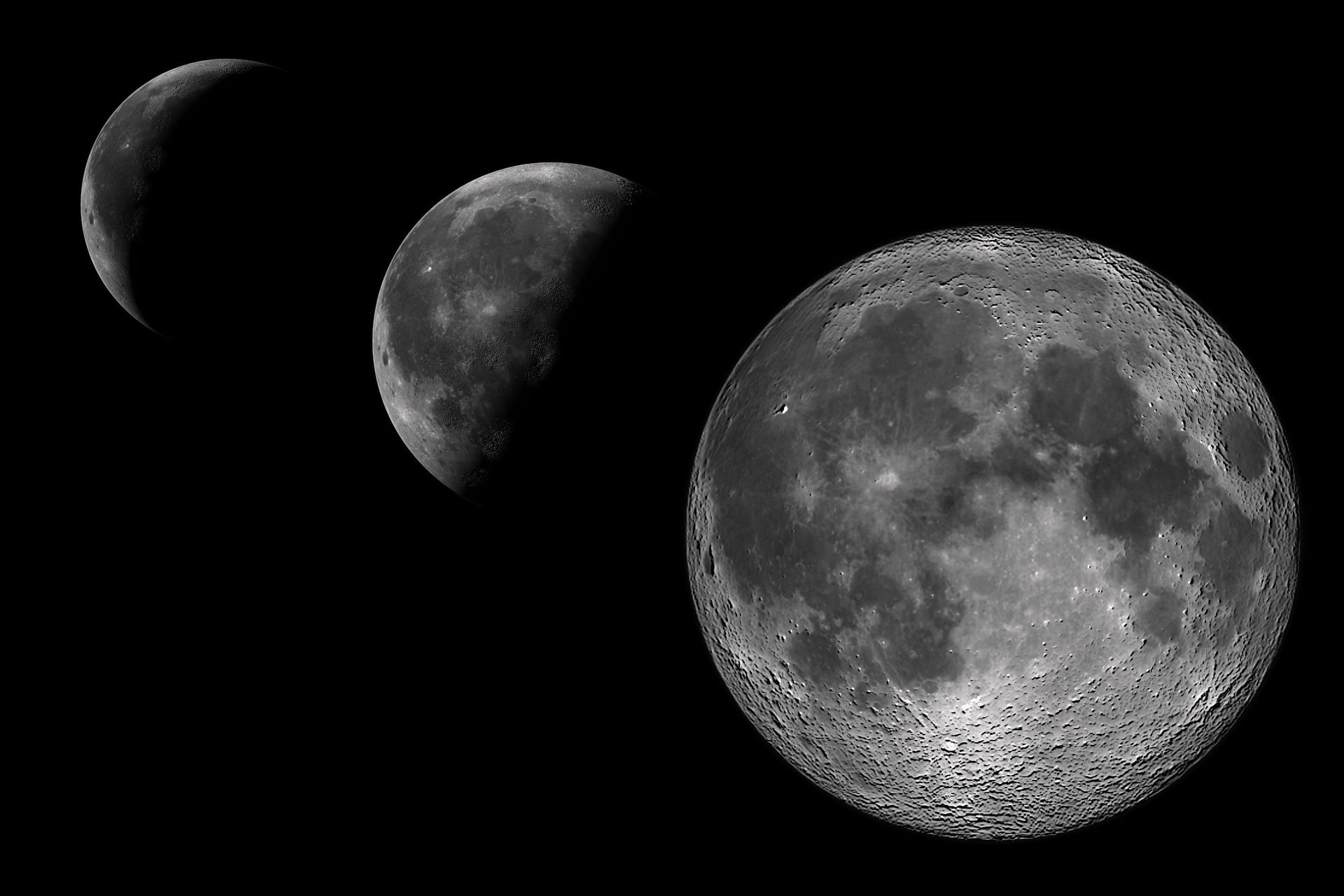 ¿Por qué vemos la Luna al revés?