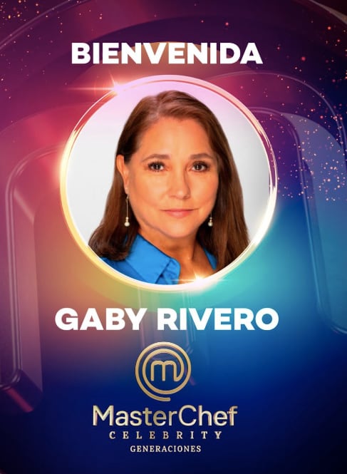 Gaby Rivero se une a MasterChef Celebrity 2025