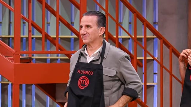 Plutarco Haza fue el decimocuarto eliminado de MasterChef Celebrity 2025