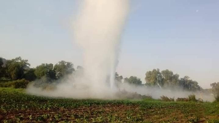 Se registra nueva fuga de combustible por toma clandestina en Tlahuelilpan