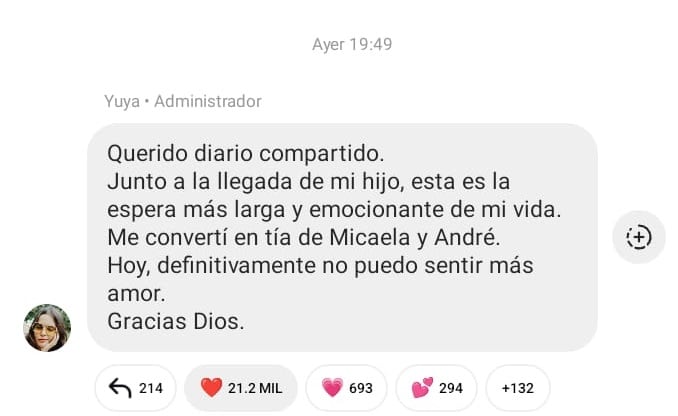 Yuya celebra haberse contenido en tía.