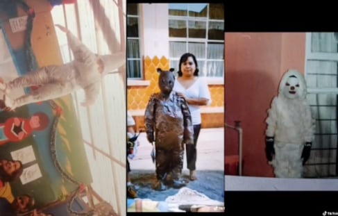 Disfraces de terror en TikTok