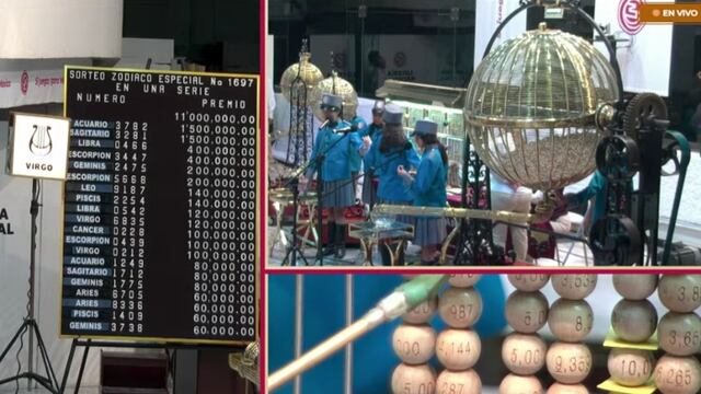 Resultados Sorteo Zodiaco Especial 1697 de Lotería Nacional: Estos son los números ganadores