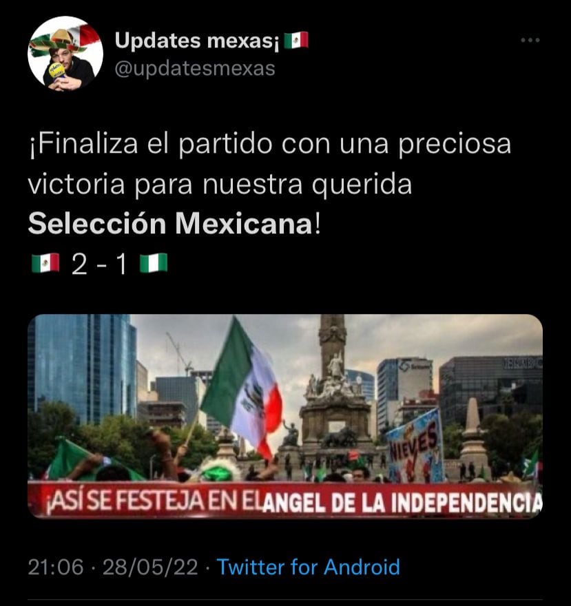 Bueno, quizás sí exageramos un poco con los festejos.