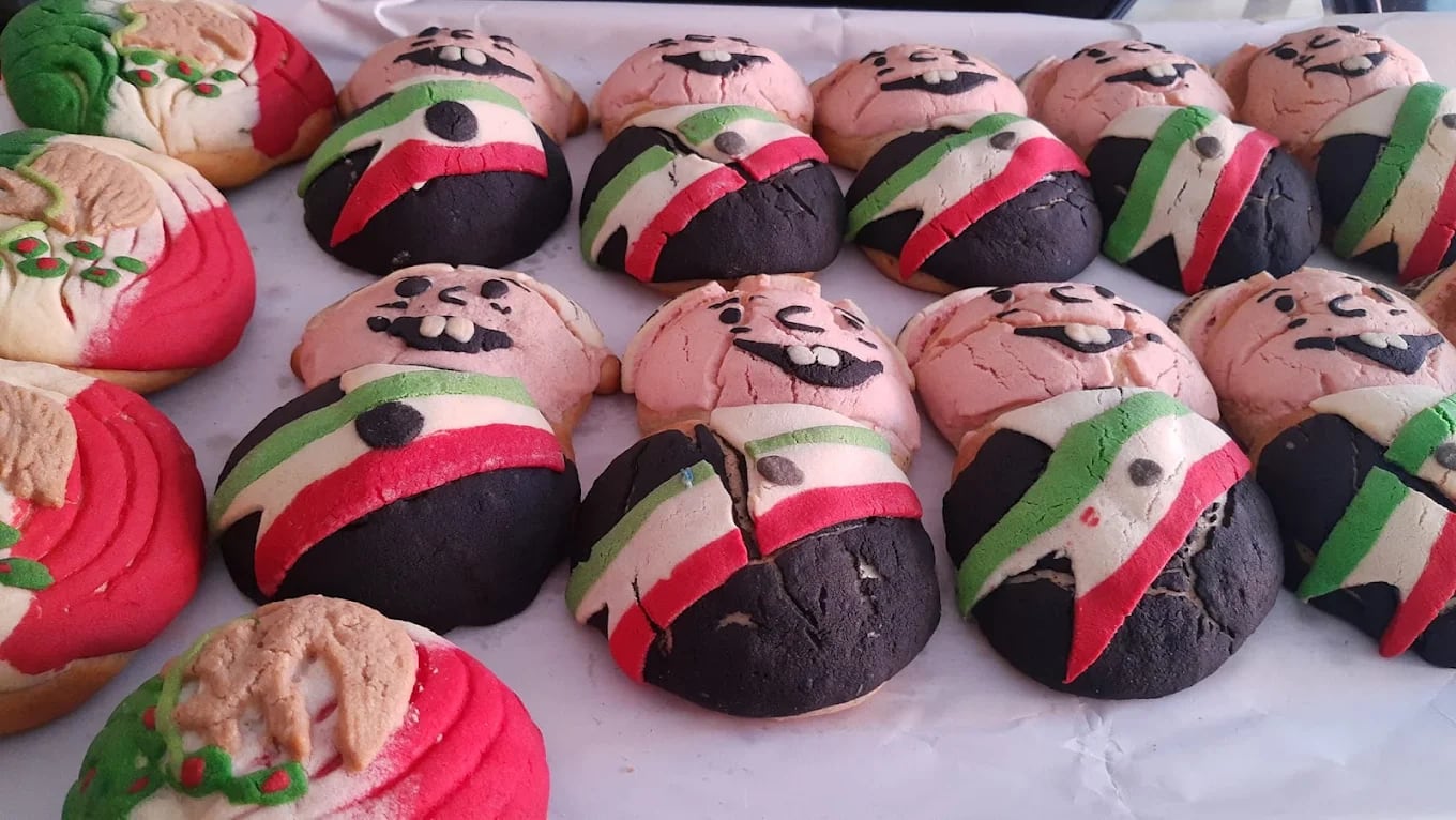 Conchas inspiradas en AMLO