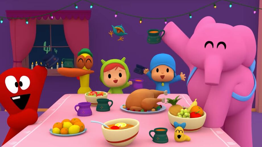 Pocoyó posadas navideñas