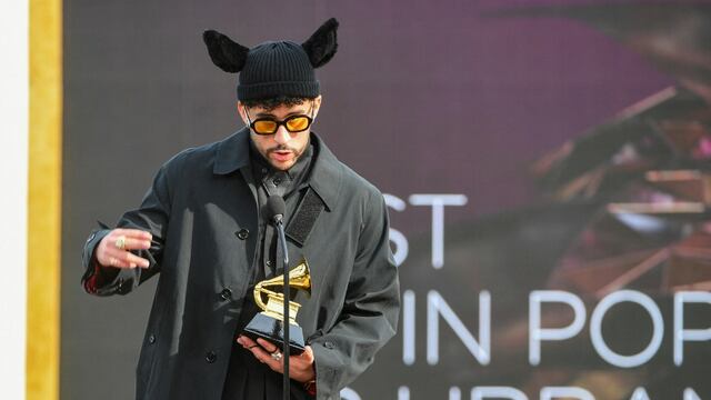 Bad Bunny en los Premios Grammy 2021