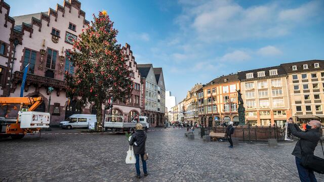 Árbol de Navidad en Frankfurt
