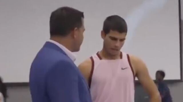 Carlos Alcaraz en el US Open