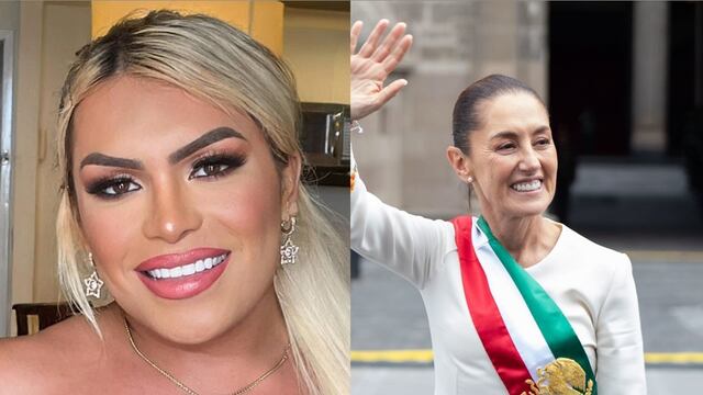Wendy Guevara y Claudia Sheinbaum