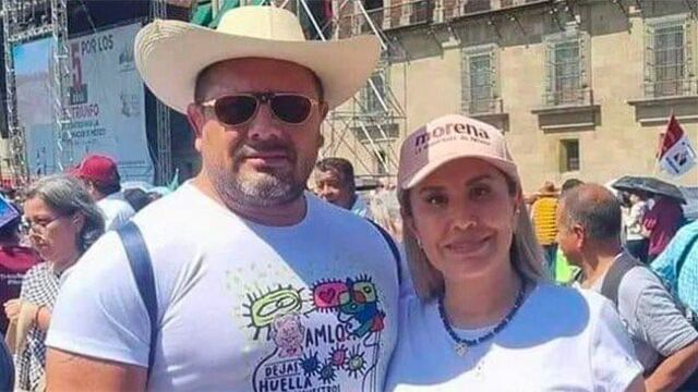 Humberto del Valle y su esposa Zulma Carbajal