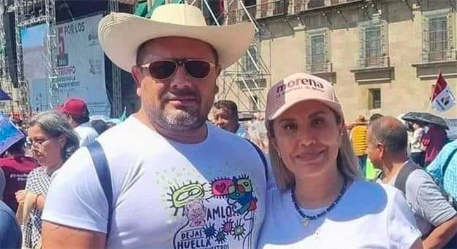 Humberto del Valle y su esposa Zulma Carbajal