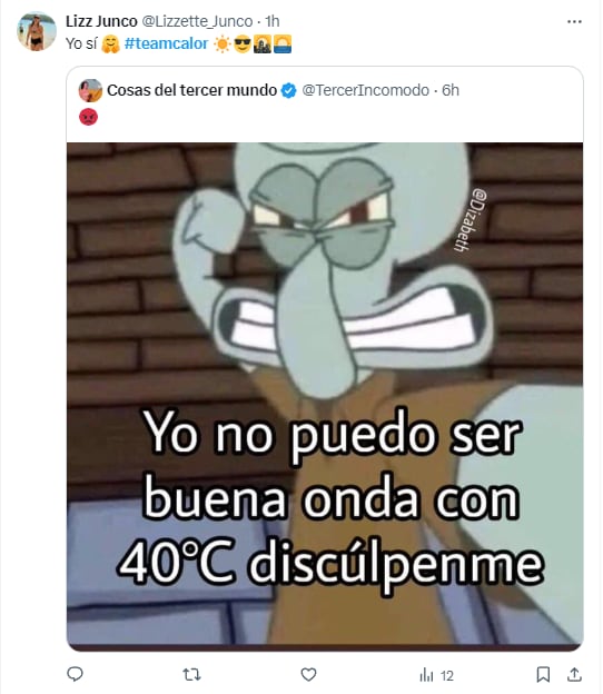 Memes por las altas temperaturas